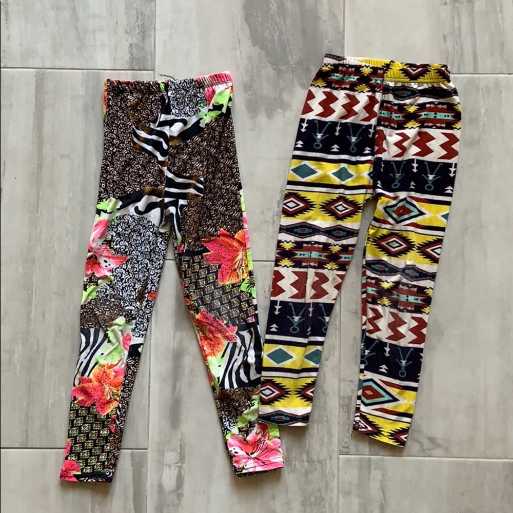 Patterned leggings